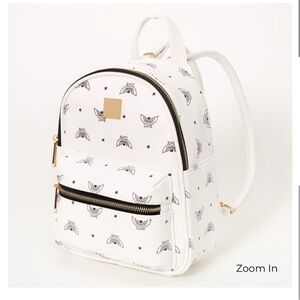 Icing Black and White Mini Bag with Structured Design